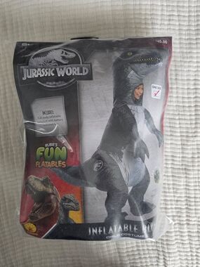 Rubie's Jurassic World Inflatable Dino Costume - Gray